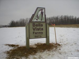 Ground Sign for Utica Farm