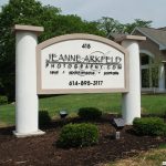 Ground sign for Westerville, OH photography