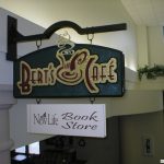 A custom interior sign for a cafe