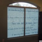 A custom interior sign in Upper Arlington, OH